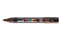 Lot de 6 Marqueurs pointe conique moyenne POSCA PC5M 1,8 - 2,5mm Marron POSCA