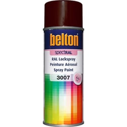 Spray de peinture Belton Spectral RAL3007 rouge noir 400ml