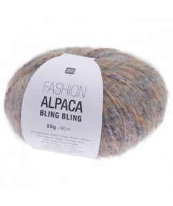 Pelote de Fashion Alpaca Bling Bling - Rico Design 2 Violet