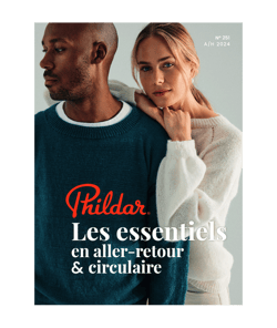 Catalogue 251 Phildar - Les Essentiels : Retrouvez les grands classiques de l’hiver dans un style intemporel Blanc