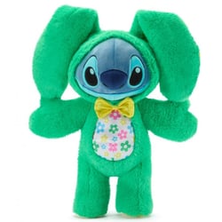 Peluche stitch avec noeud papillon jaune 35 cm - doudou licence disney - NICOTOY