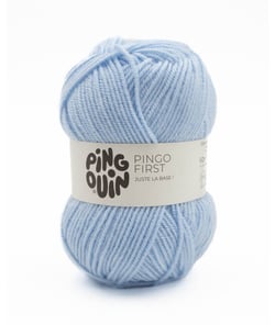 Fil à tricoter PINGO FIRST - Pingouin - certifié Oeko-Tex Sky Blue Bleu