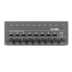 Table De Mixage 8 Voies Stéréo Mono Compacte Avec Amplificateur Puissant YONIS