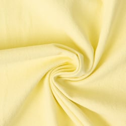 Tissu Coton Lavé aspect Lin uni Jaune