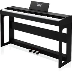 ALIGHTUP - GDP-104 - Piano numérique - 88 touches - Bluetooth MIDI - Noir