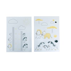 Stickers muraux savane 70x50cm