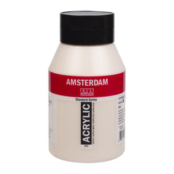 Peinture acrylique 1000ml - Amsterdam Standard Series - Jaune Naples Rouge Clair 292 - Opaque