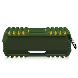 Enceinte Bluetooth Portable TWS Texturée Autonomie 5h Support Appels FM TF Vert YONIS