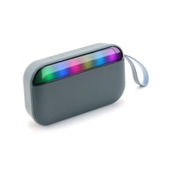 Enceinte Bluetooth Portable Étanche IPX7 Son 3D TWS Autonomie 3h Gris YONIS