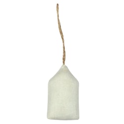 Suspension de Noel en coton Maison 8x4,5x2 cm
