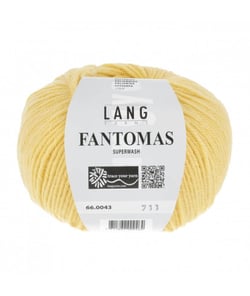 Pelote de Laine à tricoter FANTOMAS - Lang Yarns 43 Jaune
