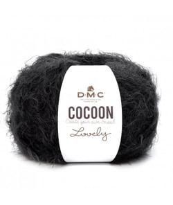 Pelote de laine COCOON LOVELY - DMC 122 Noir