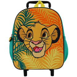 Sac à dos à roulettes Le Roi Lion Simba 3D 32 CM Maternelle