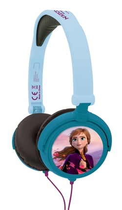 Casque stéréo filaire pliable avec limitation de volume d'écoute Reine des Neiges