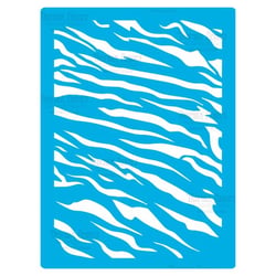 Pochoir plastique souple réutilisable 18,5 x 14,5 cm Fabrika Decoru TEXTURE 421