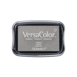 Versa Color Tampon encreur pigmenté, cement, 9,6x6,3x1,8cm