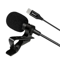 Microphone Lavalier Type-C 2m Pour Vidéo Enregistrement TikTok YouTube Zoom YONIS