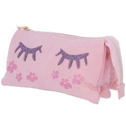 Trousse plate Miss Lemonade Cute 22 CM - 3 compartiments Rose