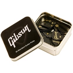 Standard Pick Tin Thin (50 pcs) Gibson