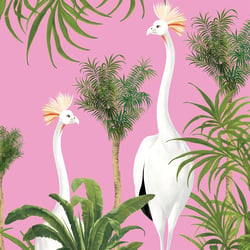 Lot de 4 serviettes en papier découpage collage 33 cm OISEAU O 109