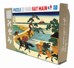 Les Champs de Sekiya d'Hokusai - Puzzle Michèle Wilson