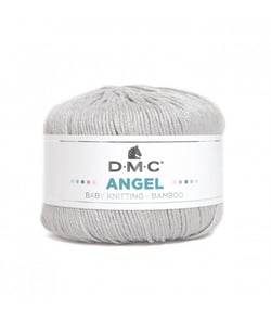Layette à tricoter en bambou Angel - DMC Baby Knitting Gris (132)