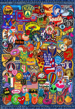 Puzzle 1000 pièces - Patch Crazy - Alipson Puzzle
