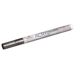 Crayon - feutre acrylique, argent, Pointe ronde 1 - 2mm, avec soupape