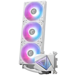 Kit Watercooling CPU MSI MAG CORELIQUID - Cuivre, Aluminium - MAG CORELIQUID I360 WHITE - Blanc, Multicolore, RGB - 69,1 x 74 x 62,45 mm
