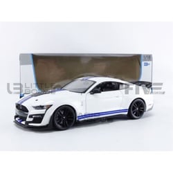 Voiture Miniature de Collection - MAISTO - FORD Shelby GT500 Mustang - Blanc - 1/18 - 2020