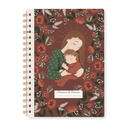Carnet de notes à spirale Douce nuit (mémoire de Maman) - A5 - 160 pages - Hirondelles & Cie