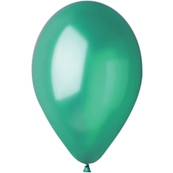 10 Ballons Vert sapin Nacré Ø30cm