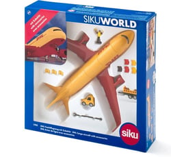 1702 Avion Cargo DHL avec accessoires