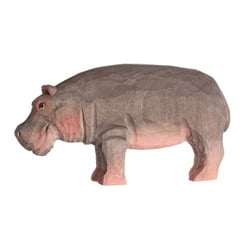 Figurine Hippopotame en bois - Wudimals