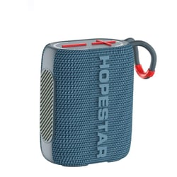 Enceinte Bluetooth Étanche IPX7 Son Haute-Fidélité Lecture TF AUX Mp3 Wav Bleu YONIS