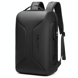 Sac À Dos Ordinateur Grande Capacité Imperméable Avec Port USB Bleu YONIS