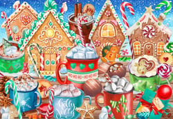 Puzzle 1000 pièces - Sucres d'Orge et Cacao - Bluebird Puzzle