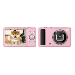 Appareil Photo Numérique 4K HD 64MP Zoom 18X Écran 2.4 Pouces Noir Rose 2 YONIS
