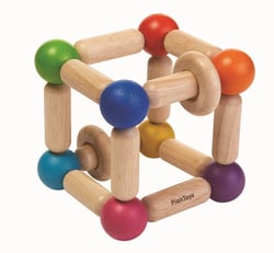 Hochet carré souple - Plan Toys