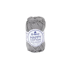 Natura Happy Cotton 3mm 20g Amigurumi et Crochet Col. 759 gris