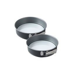 Ensemble de 2 Moules à manqué à charnière fond en verre 26 cm Zenker Energy