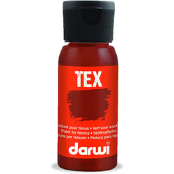 Peinture pour tissus - Brun clair - Opaque - Peinture à l'eau - Tex - Darwi - 50ml
