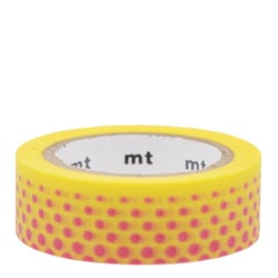 Masking tape - Nuée de pois rose - 7 m x 15mm
