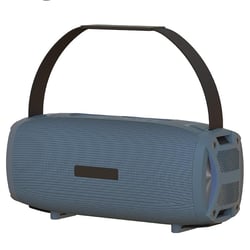 Enceinte Bluetooth Étanche Portable Avec Lumière Rythmique Et Fonctions Mains-Libres Bleu YONIS
