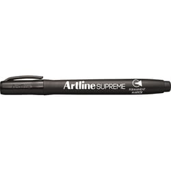 Lot de 12 marqueurs permanents - ARTLINE - Supreme EPF-700 - pointe conique 1 mm - noir