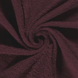 Tissu Eponge légère 340 g/m² uni Pourpre