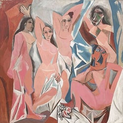 Puzzle 500 pièces - Pablo Picasso - Les Demoiselles d'Avignon - Eurographics