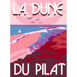 Margot - Canevas Margot La dune du Pilat 40x30cm