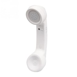 Ecouteurs Bluetooth Vintage Sans Fil Jaune Pour Téléphone Portable Blanc YONIS