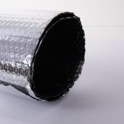 Tissu isolant Gwenda thermo-réflecteur moyen  métallisé uni Argent